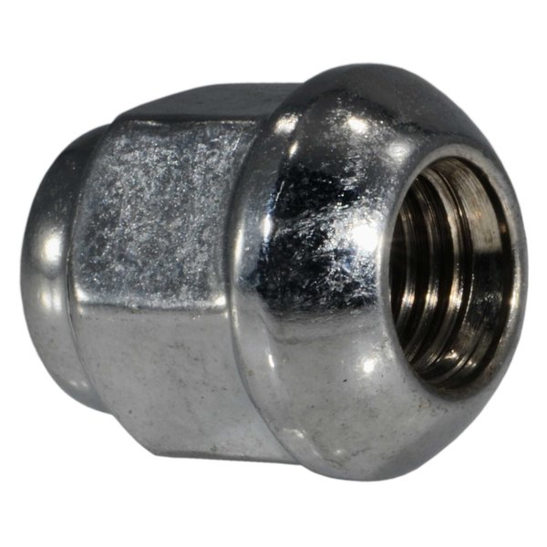 Midwest Fastener 12mm-1.5 x 24.5mm Chrome Plated Steel Fine Thread Dome Top Wheel Nuts 4PK 75467